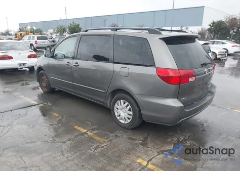 2004 Toyota Sienna Xle z USA, uszkodzony, nr VIN 5TDZA22C74S129587